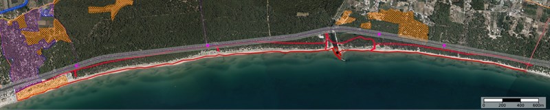 Canale della foce del fiume Patemisco