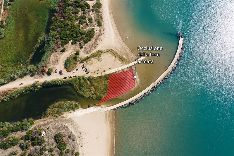 Canale della foce del fiume Patemisco