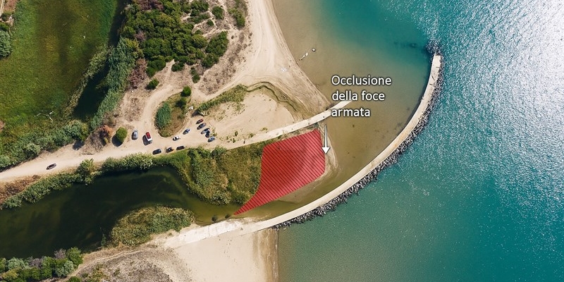 Canale della foce del fiume Patemisco