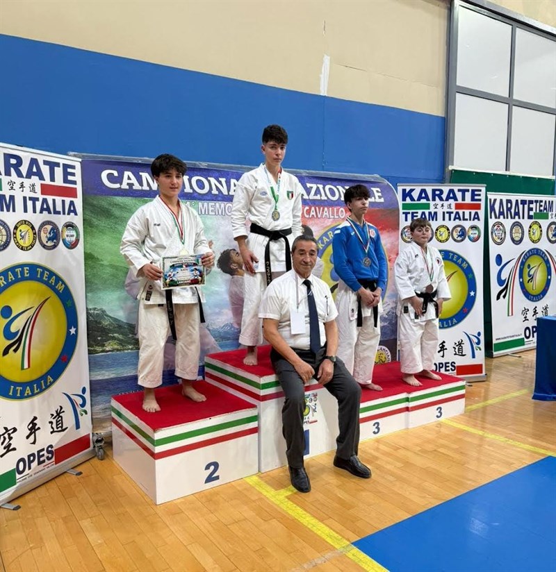 Campionato nazionale di karate: Castellaneta protagonista a Lanciano