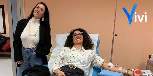 Sorridono due donatrici di Castellaneta