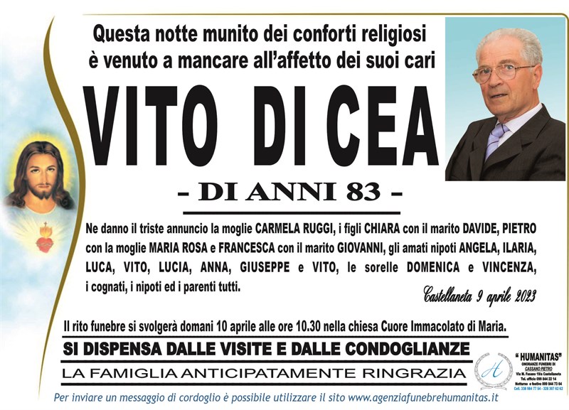 Anniversario di Vito Di Cea