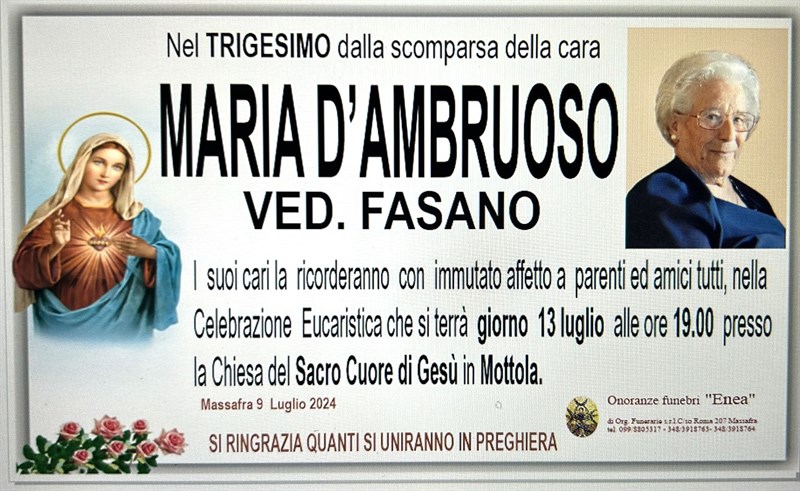 0 di MARIA D'AMBRUOSO
