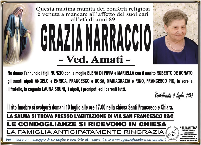 manifesto funebre