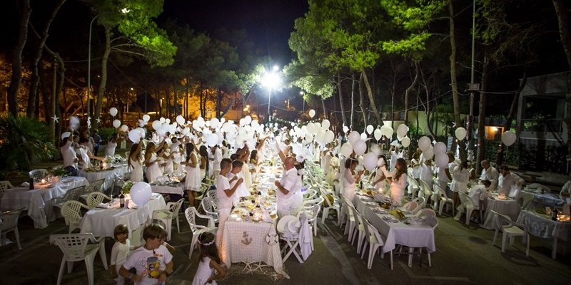 Cena in bianco a Castellaneta Marina