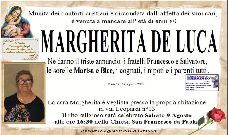 manifesto funebre