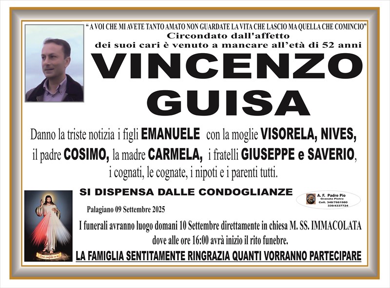 manifesto funebre