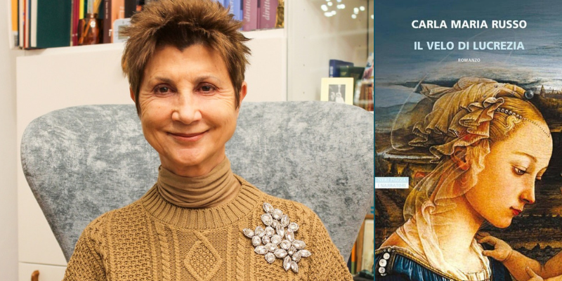 Alla libreria Iman di Massafra arriva Carla Maria Russo con "Il velo di Lucrezia"