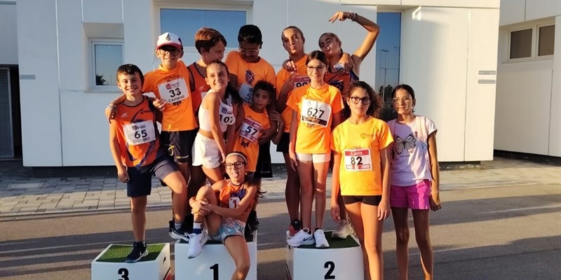 Gli atleti dell'Asd Marathon Massafra