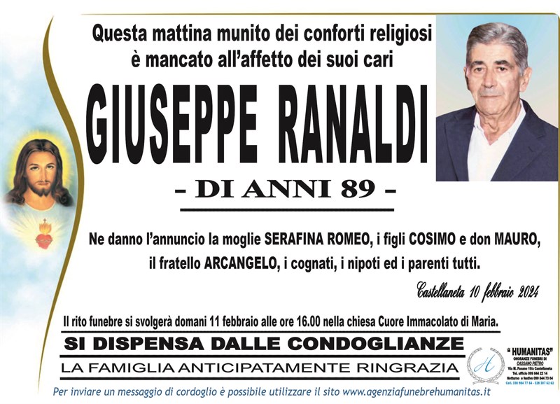 manifesto funebre