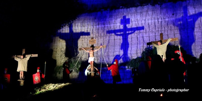 Tutto pronto per la Via Crucis vivente
