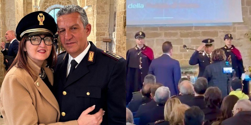 Eroismo fuori servizio, agente massafrese premiato