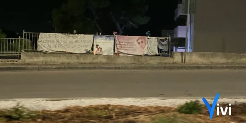 via Aldo Moro, il punto esatto dell'incidente