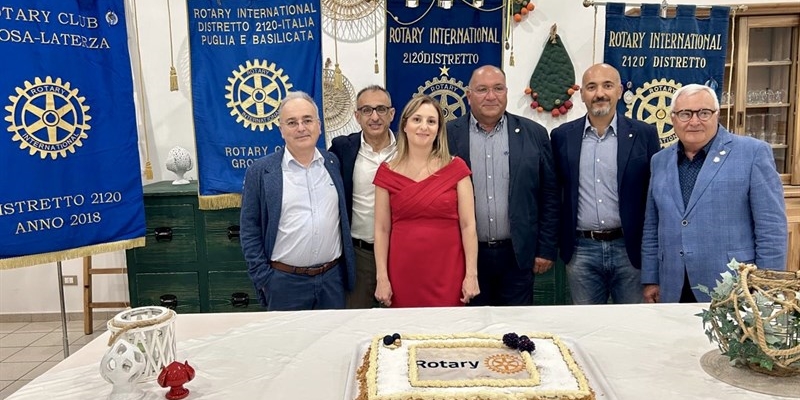 Forze rotariane si uniscono per la solidarietà