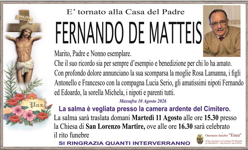 manifesto funebre