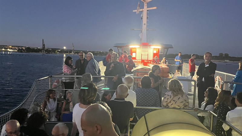 Navigazione solidale dei Lions tra i mari di Taranto