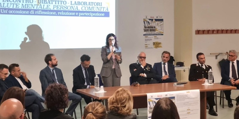Salute mentale: a Massafra anche il neo direttore dell'ASL Taranto Vito Bavaro