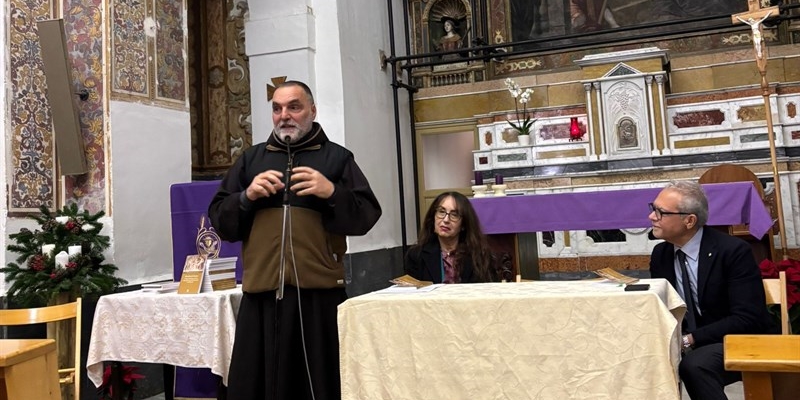 presentazione letteraria nel convento di San Francesco