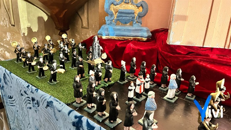 Il plastico della "Processione dei Misteri"