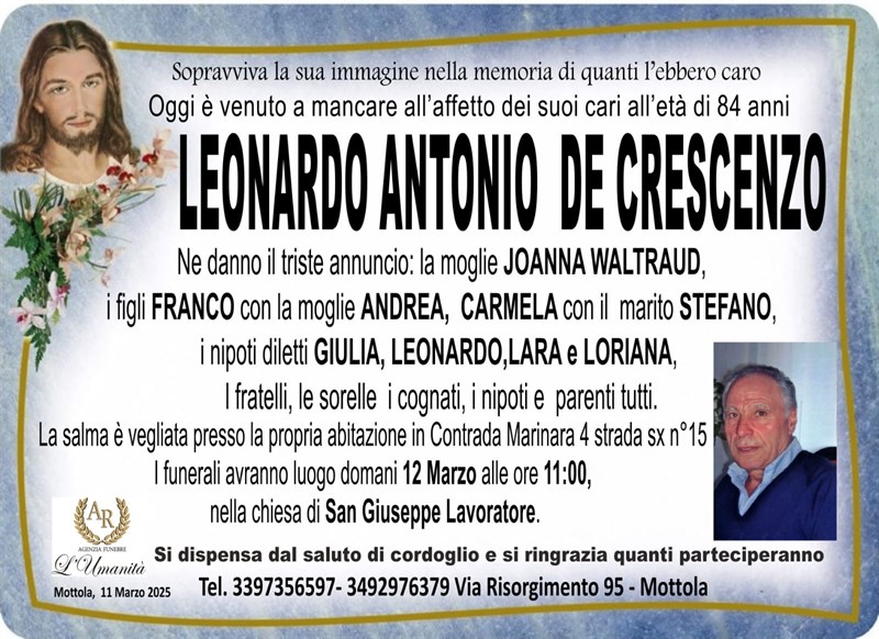 manifesto funebre