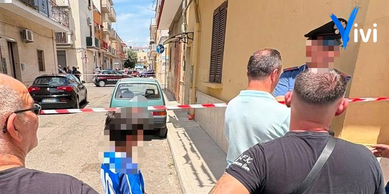 Strade chiuse a Palagiano