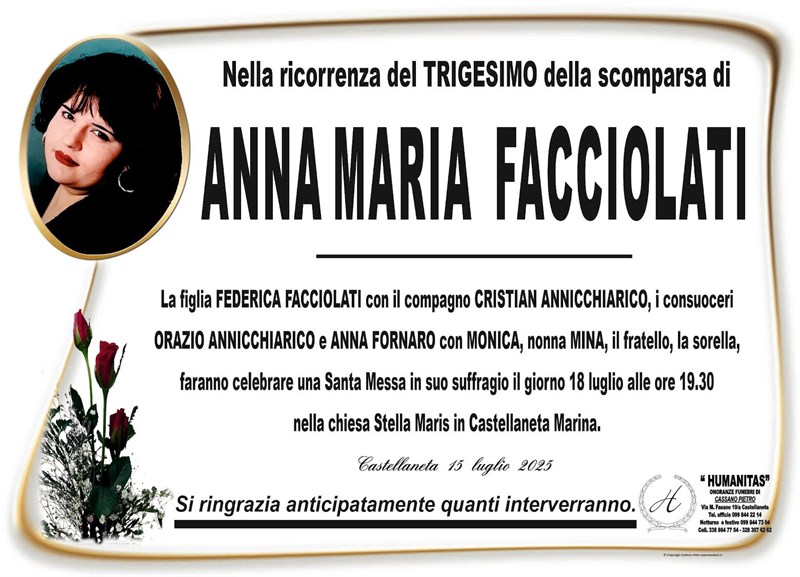 Anna Maria  Facciolati