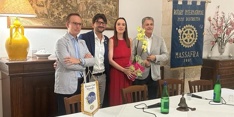 Da sinistra Paolo Domenico Solito, Luca Tatullo, Alessia Semeraro e Vincenzo Benagiano