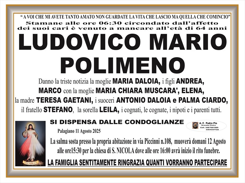 manifesto funebre