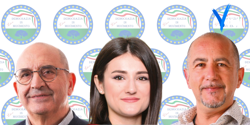 Da sinistra: Fernando Semeraro, Diana Nica e Francesco Palanga