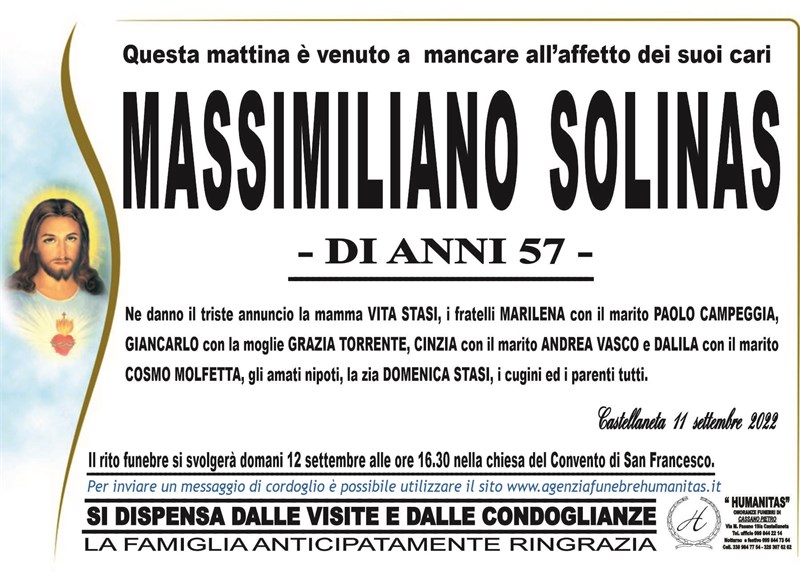 manifesto funebre