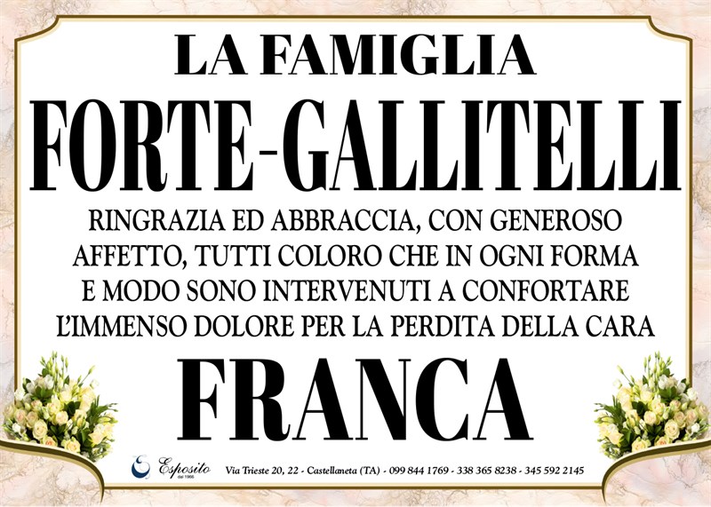 Franca  Gallitelli