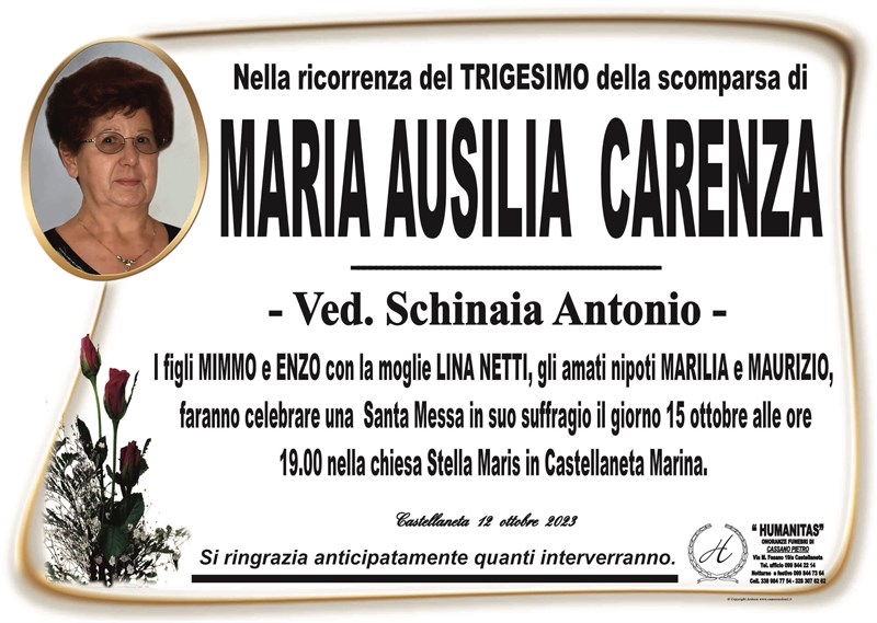 Maria Ausilia Carenza