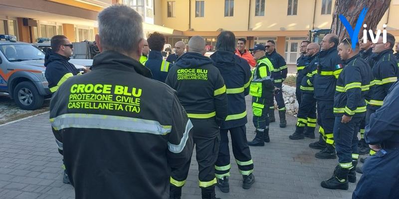 Protezione civile, esercitazione antincendio a Castellaneta