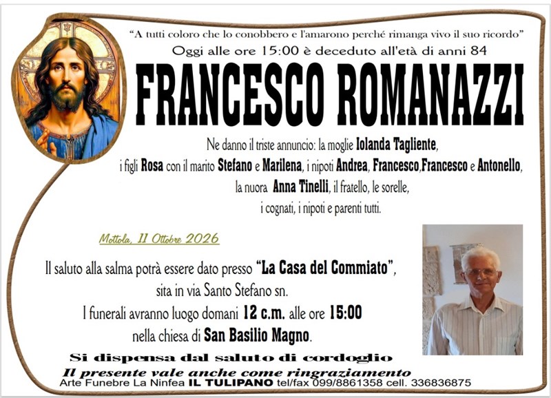 manifesto funebre