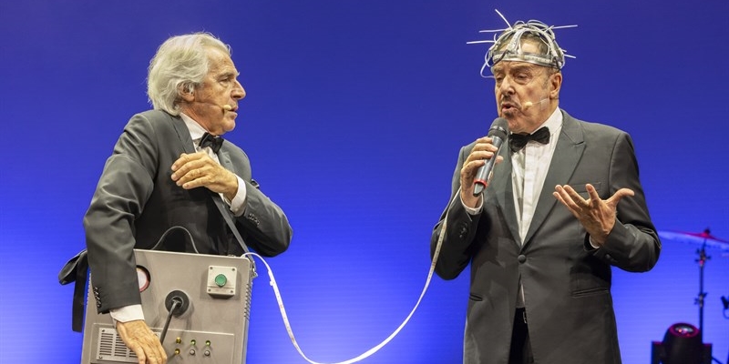 Tullio Solenghi e Massimo Lopez Tullio Solenghi e Massimo Lopez