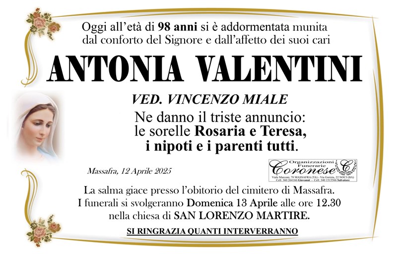 ANTONIA VALENTINI