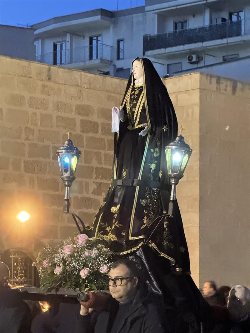 In cammino con la Madonna Addolorata