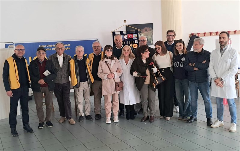 Lions Day: salute e solidarietà al Polo Seconda Gioventù