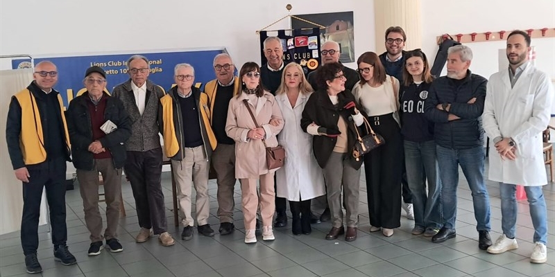 Lions Day: salute e solidarietà al Polo Seconda Gioventù