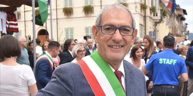 Pino Rizzi, sindaco di Lenta 