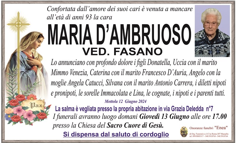 0 di MARIA D'AMBRUOSO