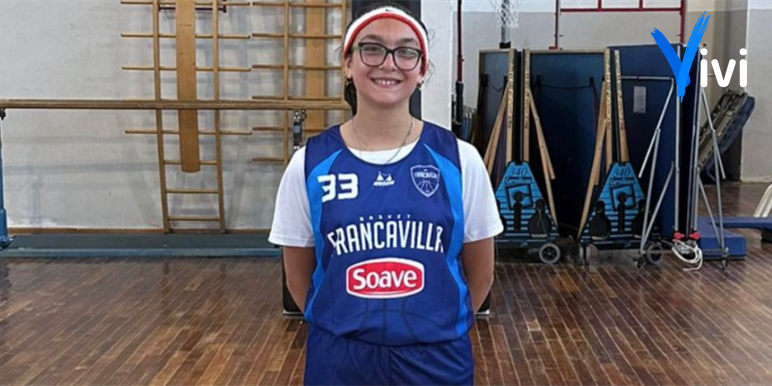 Alice Caffè: una "enfant prodige" della palla a spicchi Alice Caffè: una "enfant prodige" della palla a spicchi