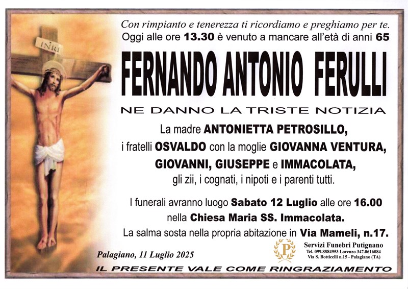 FERNANDO ANTONIO FERULLI