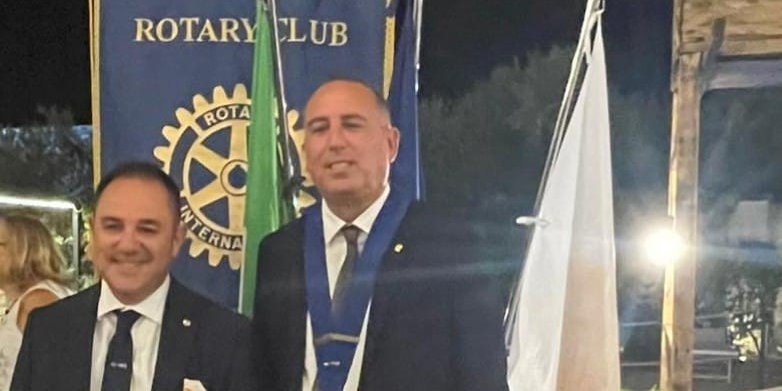 Da sinistra a destra, past presidente Vincenzo Pavone e il nuovo presidente Gianluca Nardulli