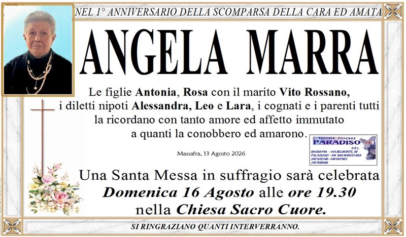 ANGELA MARRA