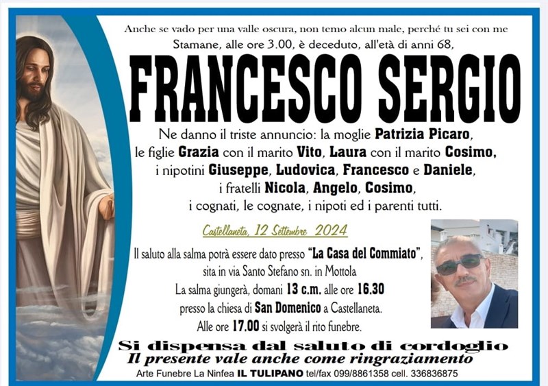 manifesto funebre