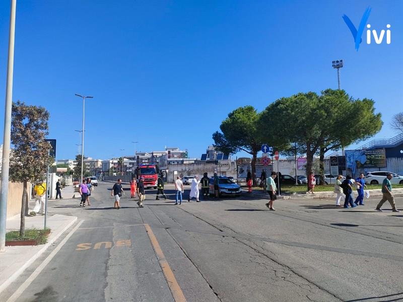Fuga di gas: evacuato il «Matteo Pagliari»