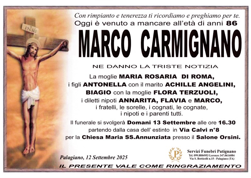 MARCO CARMIGNANO86