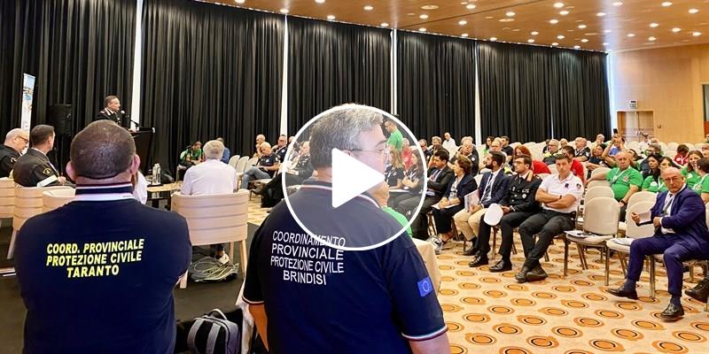 Raduno nazionale di protezione civile: incontri e confronti a Castellaneta Marina