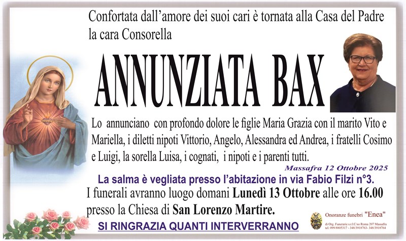 manifesto funebre